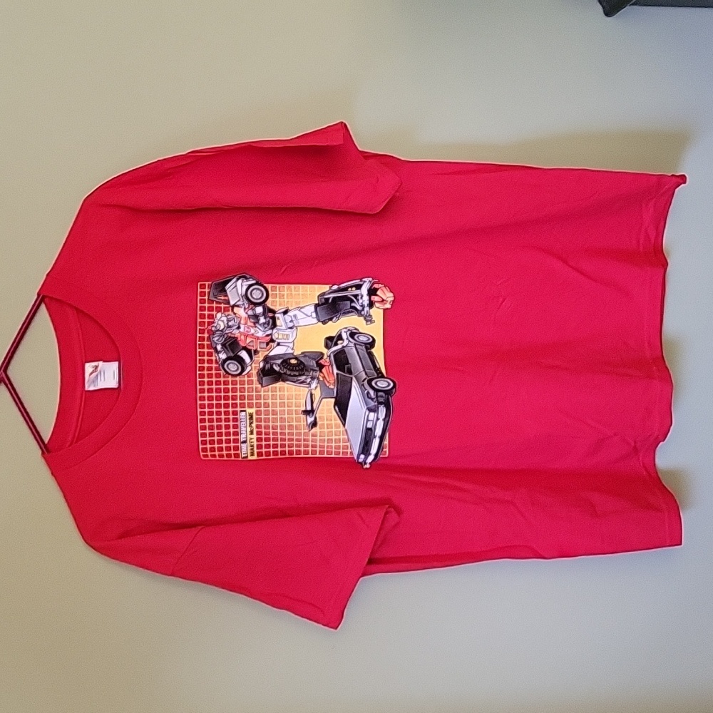 Alstyle red graphic short sleeve t-shirt - Marty McPrime